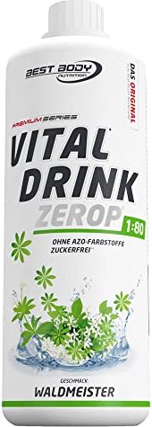Best Body Nutrition Low Carb Vital Drink Waldmeister 1l