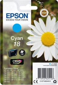Epson Tinte 18 cyan (C13T18024010)