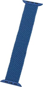 Peter Jäckel Watch Band für Apple Watch (45mm/44mm/42mm) Flex Textil Blue