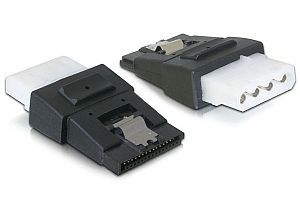 DeLOCK adapter zasilający SATA 4-Pin [IDE] na 15-Pin [SATA]