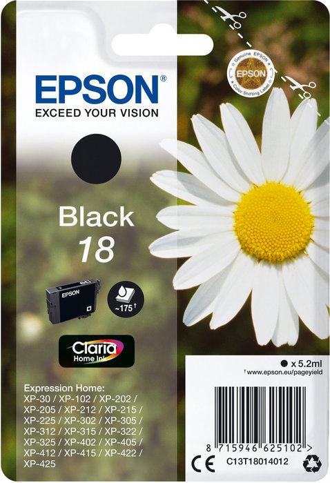 Epson Tinte 18 schwarz