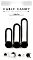 Cable Candy Cable Tie schwarz, 3er-Pack (CC025)