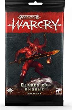 Games Workshop Warhammer Age of Sigmar Warcry - Karten der Daemons der Blades of Khorne
