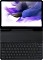 Samsung EJ-DT730 Book Cover Keyboard Slim für Galaxy Tab S7+ / Tab S7 FE / Tab S8+, schwarz, ES Vorschaubild