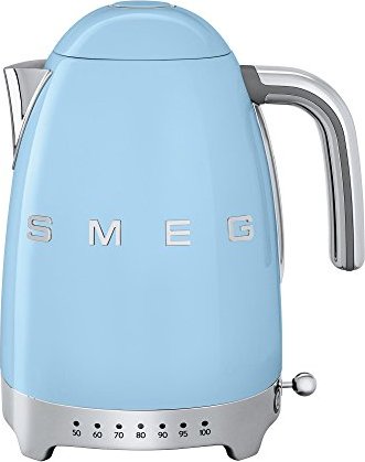 SMEG Wasserkocher 50's Style - Pastellblau - 2400 W