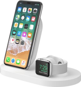 Belkin BoostUp Wireless Charging Dock for Apple iPhone + Apple Watch weiß