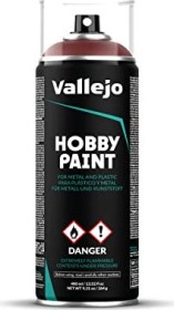 Vallejo Hobby Paint Spray Fantasy Color Primer gory red