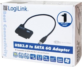 usb-adapter logilink fuer sata-festplatte au0 usba stecker