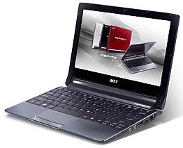 Acer Aspire One 533 biały, Atom N455, 1GB RAM, 250GB HDD, UK
