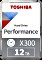 Toshiba X300 Performance 12TB, SATA 6Gb/s, retail (HDWR21CXZSTA / HDWR21CEZSTA)