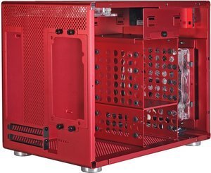 Lian Li PC-Q08R czerwony, mini-ITX