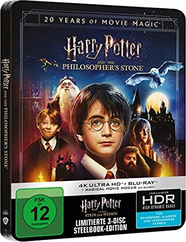Harry Potter 1 - Der Stein der Weisen (Special Editions) (4K Ultra HD)
