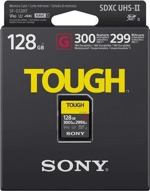 Sony Carte SDXC 256GB Tough Cl10 UHS-II U3 V90 - Foto Erhardt