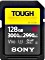 Sony SF-G Tough Series R300/W299 SDXC 128GB, UHS-II U3, Class 10 (SFG1TG / SFG1GT / SF-G128T)