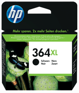 HP Tinte 364 XL schwarz mittlere Kapazität