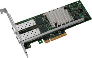 Intel 10 Gigabit AF DA LAN-Adapter, 2x SFP+, PCIe 2.0 x8