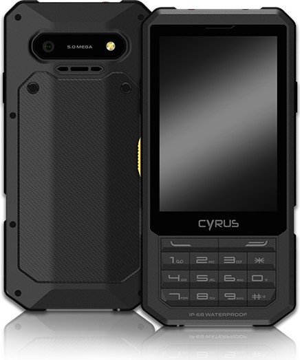 Cyrus CM17 Outdoor Handy Dual SIM schwarz