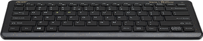 Acer Vero Wireless keyboard and Mouse Combo AAK125 czarny, USB, DE