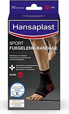 Hansaplast Sport Fußgelenkbandage Größe M, 1 Stück