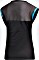 adidas Escouade Tennisshirt ärmellos black/shock cyan (Damen) Vorschaubild