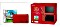 Nintendo DSi XL New Super Mario Bros. Special Edition Bundle red