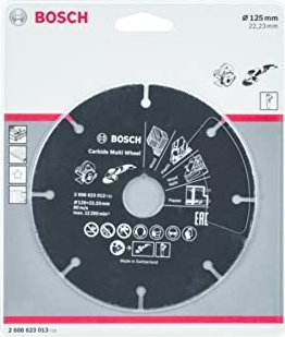 Bosch Professional Hartmetall MultiWheel Trennscheibe 125x1mm, 1er-Pack