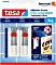 tesa Powerstrips verstellbare Klebeschraube für Fliesen und Metall, 3kg Tragkraft, 2 Stück (77765)