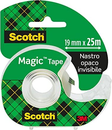 3M Scotch Magic taśma klejąca w tym dozownik ręczny 19mm/25m, 1 sztuka