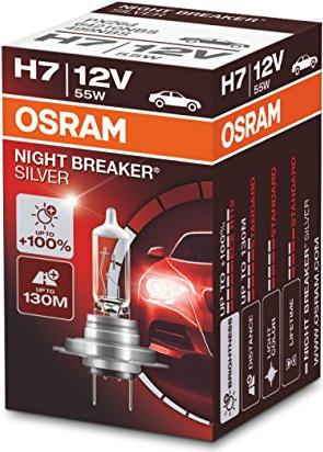 Osram Night Breaker Silver H7 55W, 1er-Pack Faltschachtel ab € 4