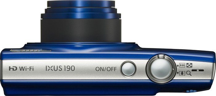 Canon cyfrowy Ixus 190 niebieski Essential Kit