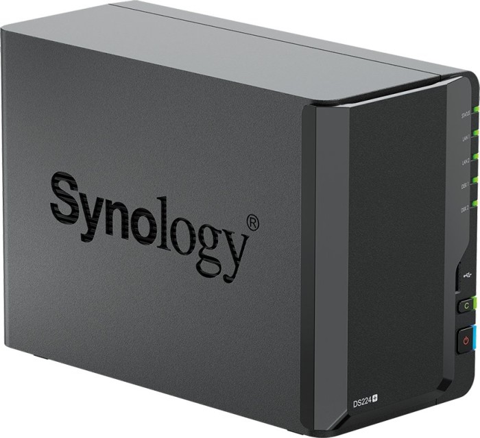 Synology DiskStation DS224+ 8TB, 2GB RAM, 2x Gb LAN