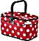 Genius Falko shopping basket red/white (A14300)