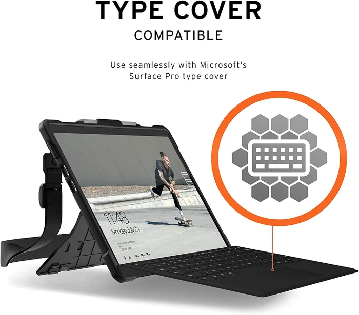 Microsoft Surface Pro 13 pollici con tastiera e penna sottile per le