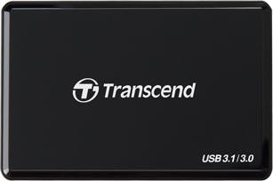Transcend RDF9 czarny Multi-slot-Czytniki kart pamięci, USB 3.0 Micro-B [gniazdko]