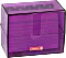 fountain filing box A7, transparent/purple (10-20 570 60)