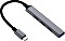 Equip 4 port hub USB, USB-C 3.0 [wtyczka] (128961)