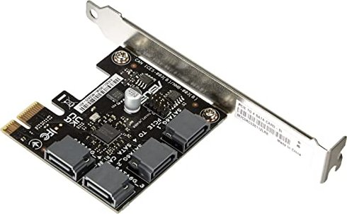 ASUS PCIe to 4 SATA Card, SATA-Controller, 4x SATA, PCIe 2.0 x1