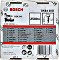 Bosch Professional SK64 45G Senkkopf-sztyft ocynkowany zszywacz-Paznokcie 45x1.6mm, sztuk 2500 (2608200504)