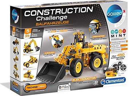 Clementoni Galileo Construction Challenge - Baufahrzeuge