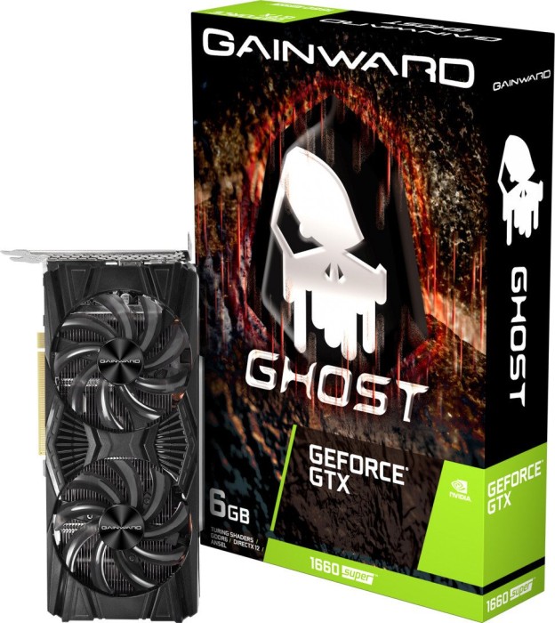 Gainward GeForce GTX 1660 SUPER Ghost, 6GB GDDR6, DVI, HDMI, DP