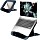 Leitz Ergo Cosy height-adjustable laptop stand, grey (64260089)