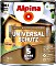 Alpina Farben Universal-Schutz Holz-Lasur außen Holzschutzmittel eiche hell, 750ml