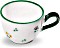Gmundner Keramik Streublumen Kaffeetasse 190ml (0321TKGL10)