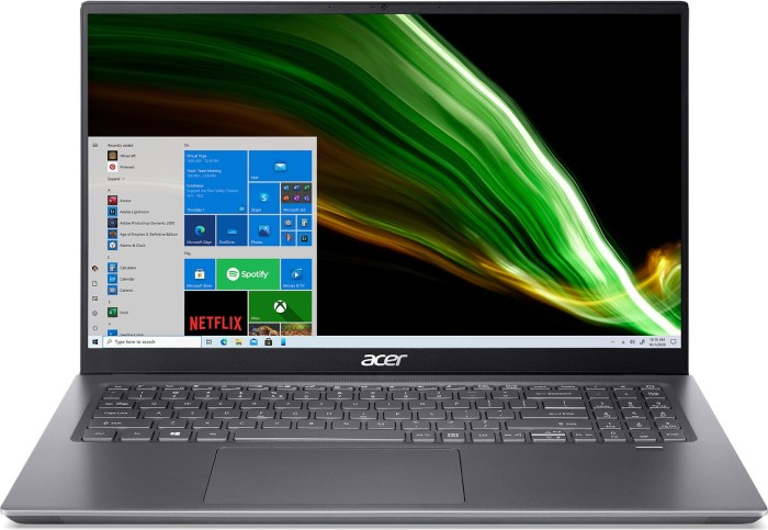 Acer Swift X SFX16-51G-73D4, Iron, Core i7-11390H, 16GB RAM, 1TB SSD, GeForce RTX 3050 Ti, DE