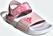 adidas Adilette Sandale clear różowy/różowy fusion/cloud white (Junior) Vorschaubild