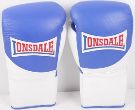 Lonsdale Professional Contest Boxhandschuhe 10oz rot/weiß