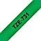 Brother TZe-731 Beschriftungsband 12mm, schwarz/grün Vorschaubild