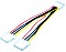 LogiLink wtyczka prądowa [5.25"] na 2x gniazdko [5.25"] przewód typu Y, 0.2m (CP0001)