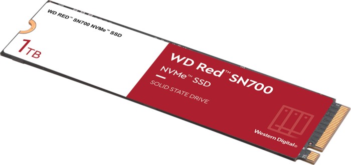 Western Digital Red SN700 NVMe NAS SSD - 1DWPD 1TB, M.2 2280 / M-Key / PCIe 3.0 x4