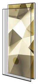 ISY Displayschutzglas 2.5D für Samsung Galaxy S23 Ultra schwarz